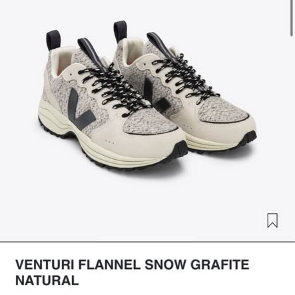 Veja VENTURI FLANNEL SNOW GRAFITE NATURAL - Picture 4 of 6